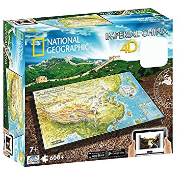 4d cityscape puzzle világhírű ókori civilizációk: Történelmi Kína 4d puzzle National Geographic